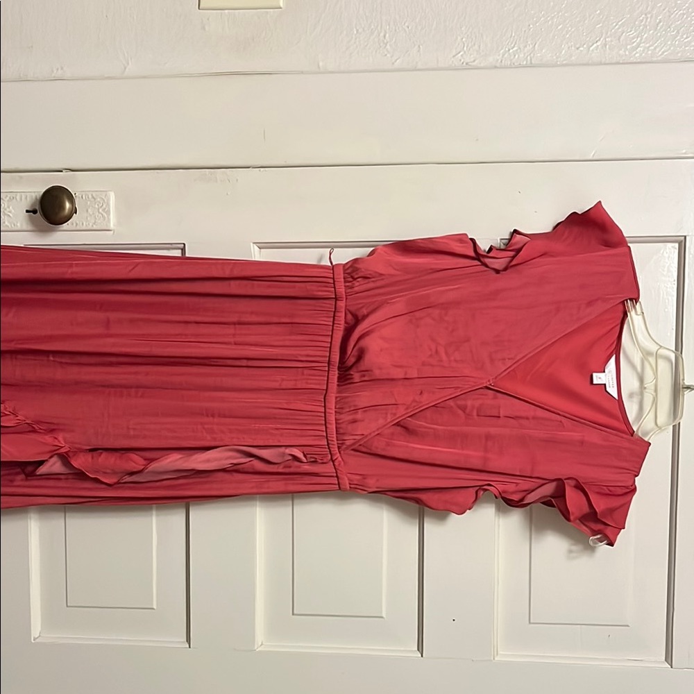Elegant Pink Women's Dress